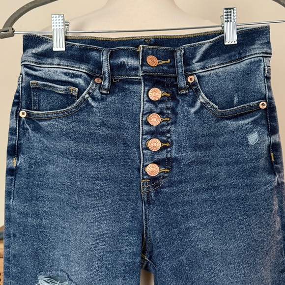 👖 EXPRESS Skinny High Rise Jeans – Size 4R (Conscious Edit) - Picture 5 of 5